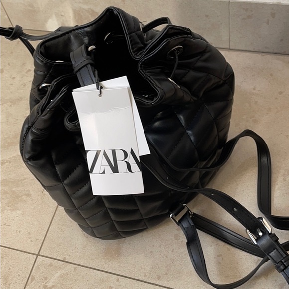 Zara quilted backpack - Picture 4 of 9